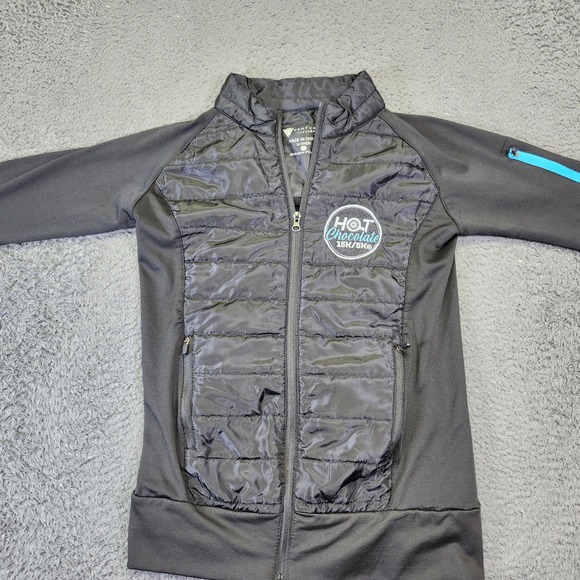 Ventured Hot Chocolate 15k/5k‎ Full Zip Running Jacket Thumb Holes - Picture 1 of 11